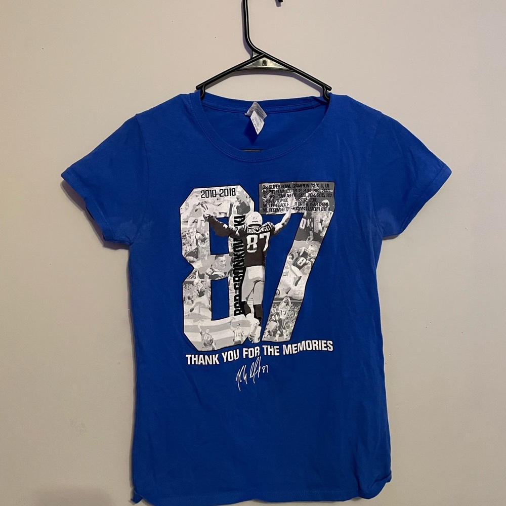 Gronks retirement merch (limited edition)!!!